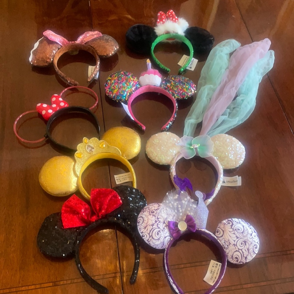8 mini mouse ear bands